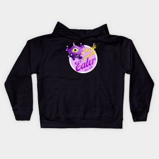 Purple people eater Kids Hoodie